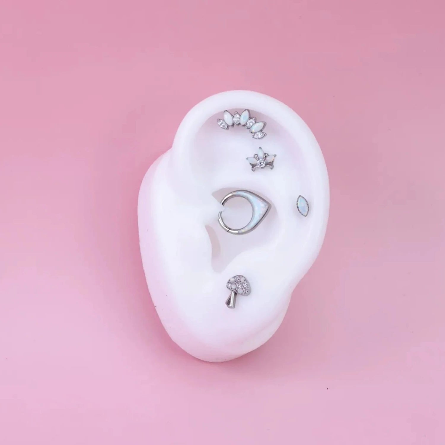 Titanium Opal Planchette Clicker