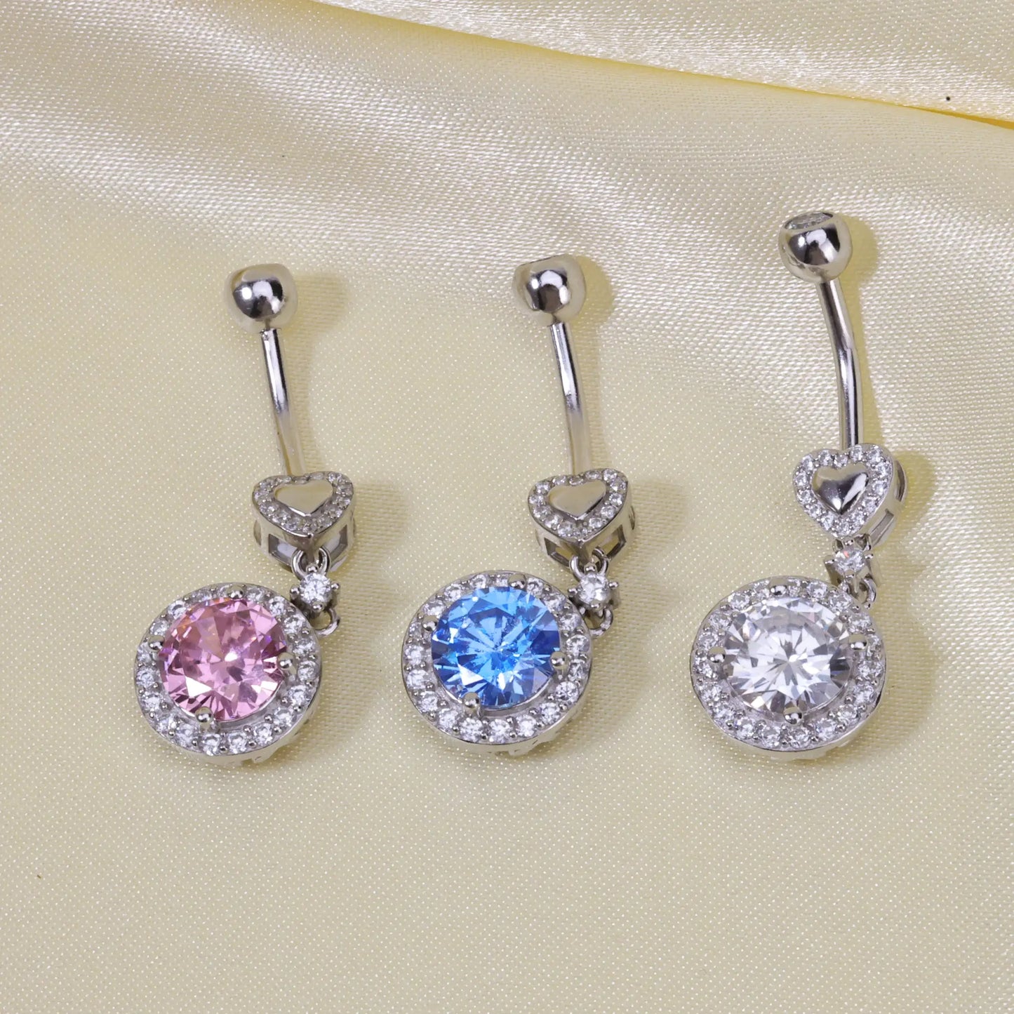 Essential Crystal Belly Button Ring