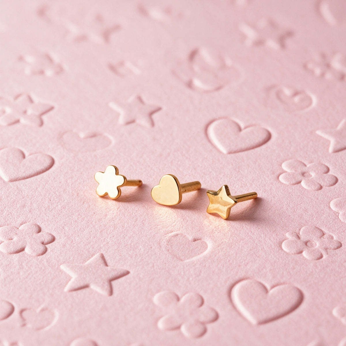 Solid Titanium - Heart Shape - Back Post