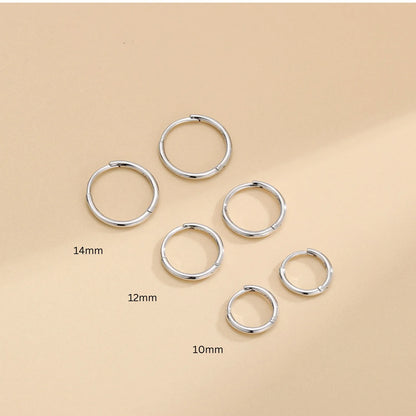 Triple Hoop Earrings Set