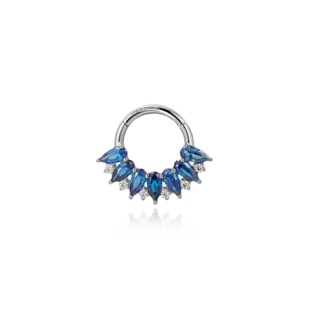 Titanium Midas Clicker - Royal Blue Petals