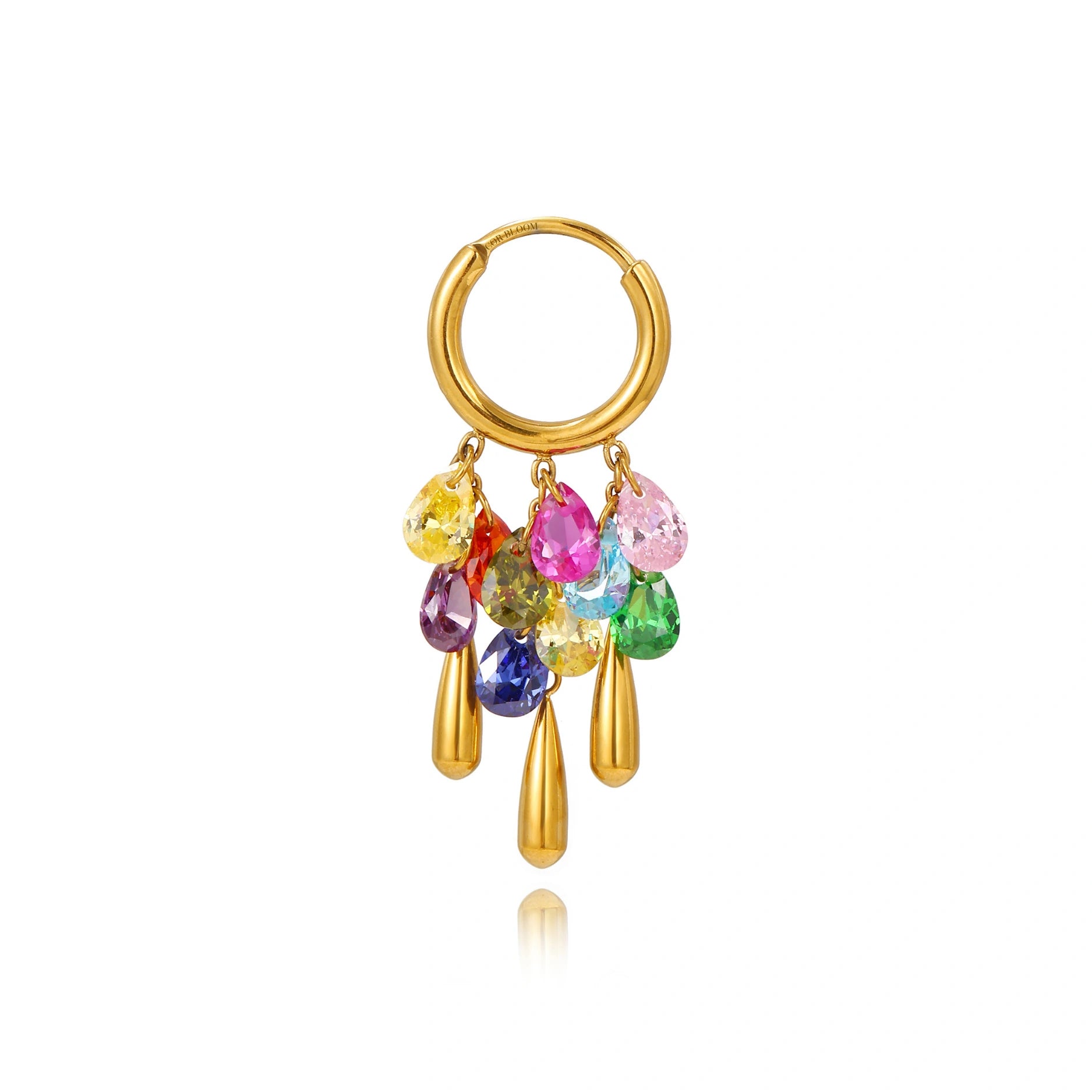 Titanium Kalliope Celestial Rainbow Clicker