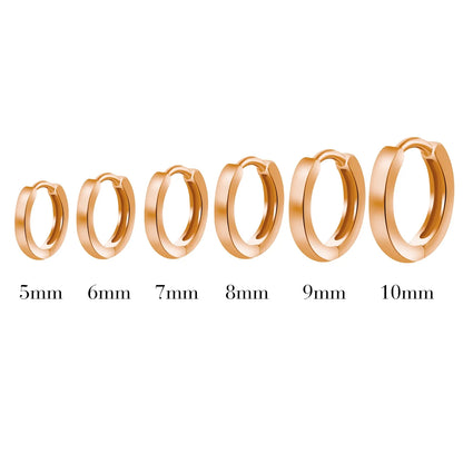 Classic Sleek Hoop Earring (20G)