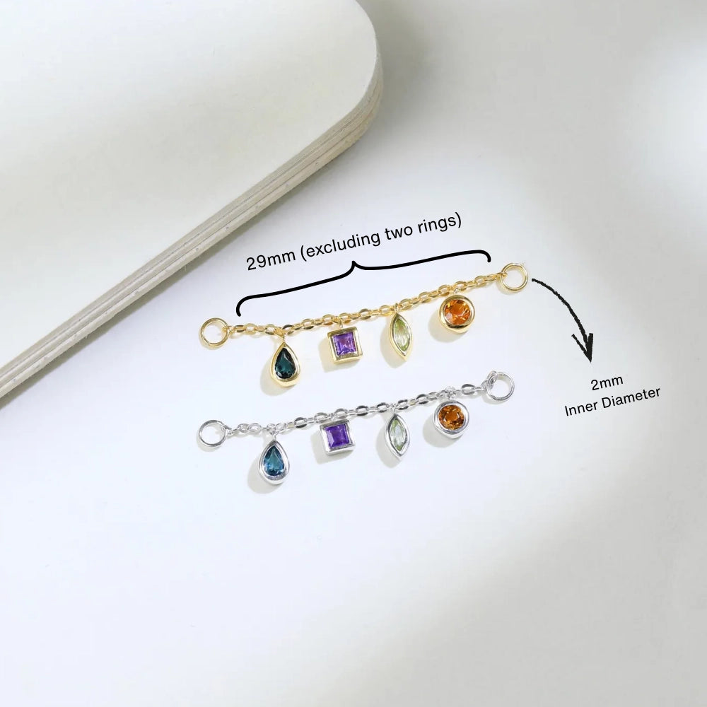 Isadora Chain Attachment •  Summer Garden