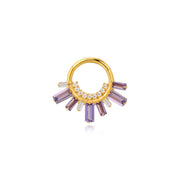 Titanium Aphaea Amethyst Clicker