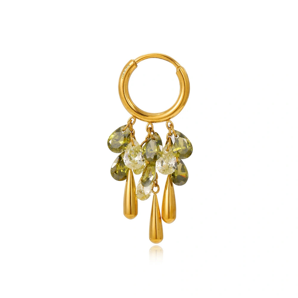 Titanium Kalliope Peridot Willow Cascade Clicker