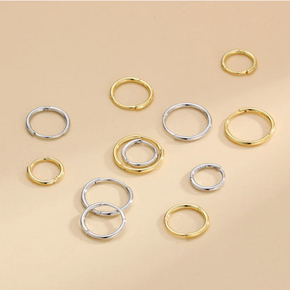 Triple Hoop Earrings Set