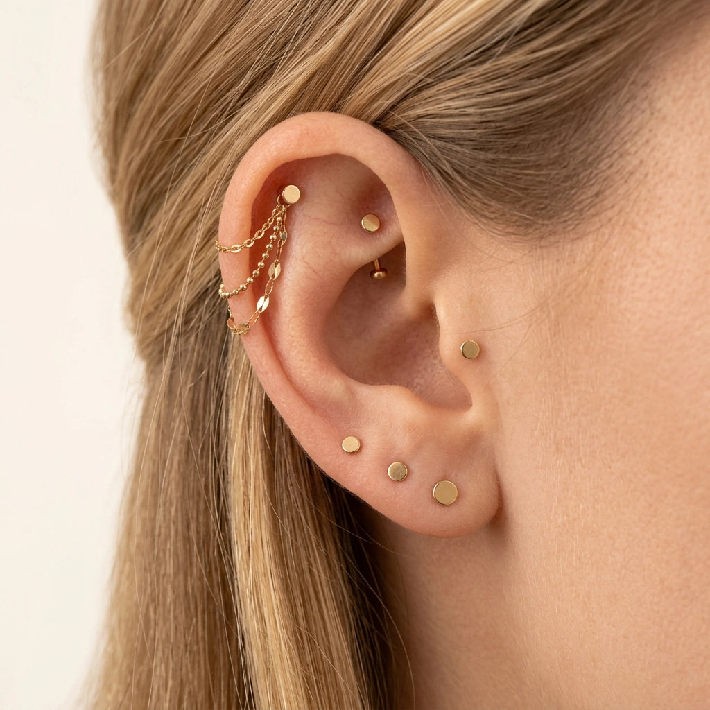 Tilly Trio Chain Attachment •  Helix Dangling Chain