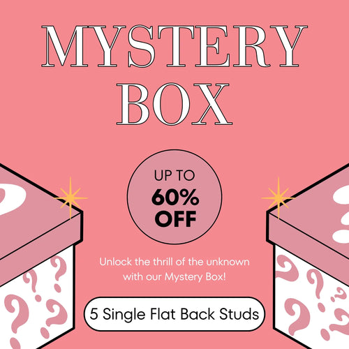 Mystery Box - 5 Flat Back Studs