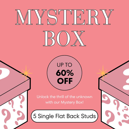 Mystery Box - 5 Flat Back Studs