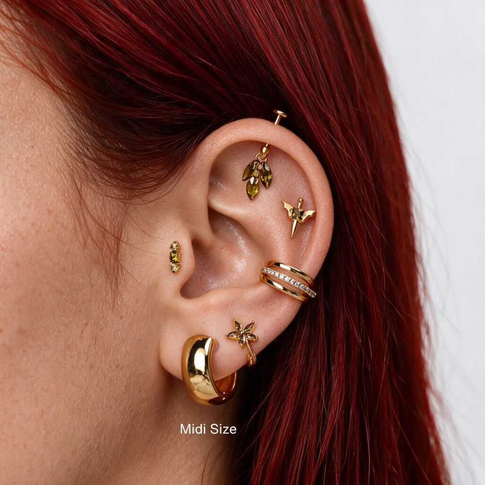 Abigail Chunky Hoops