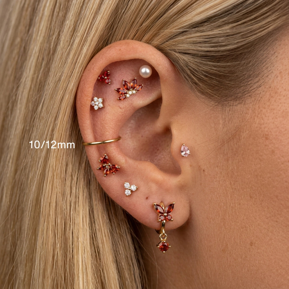 Titanium Essential Clicker | Helix Hoop • Conch Ring • Septum Clicker