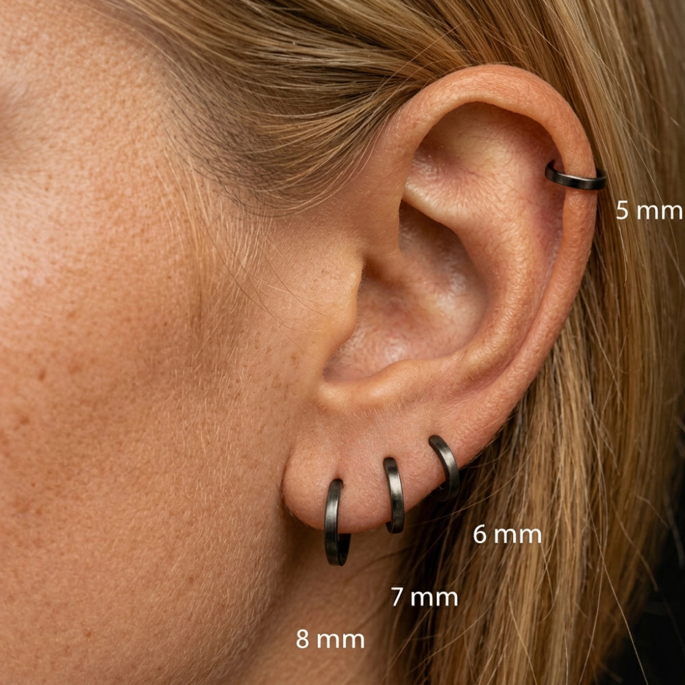 Classic Minimal Hoop Earrings