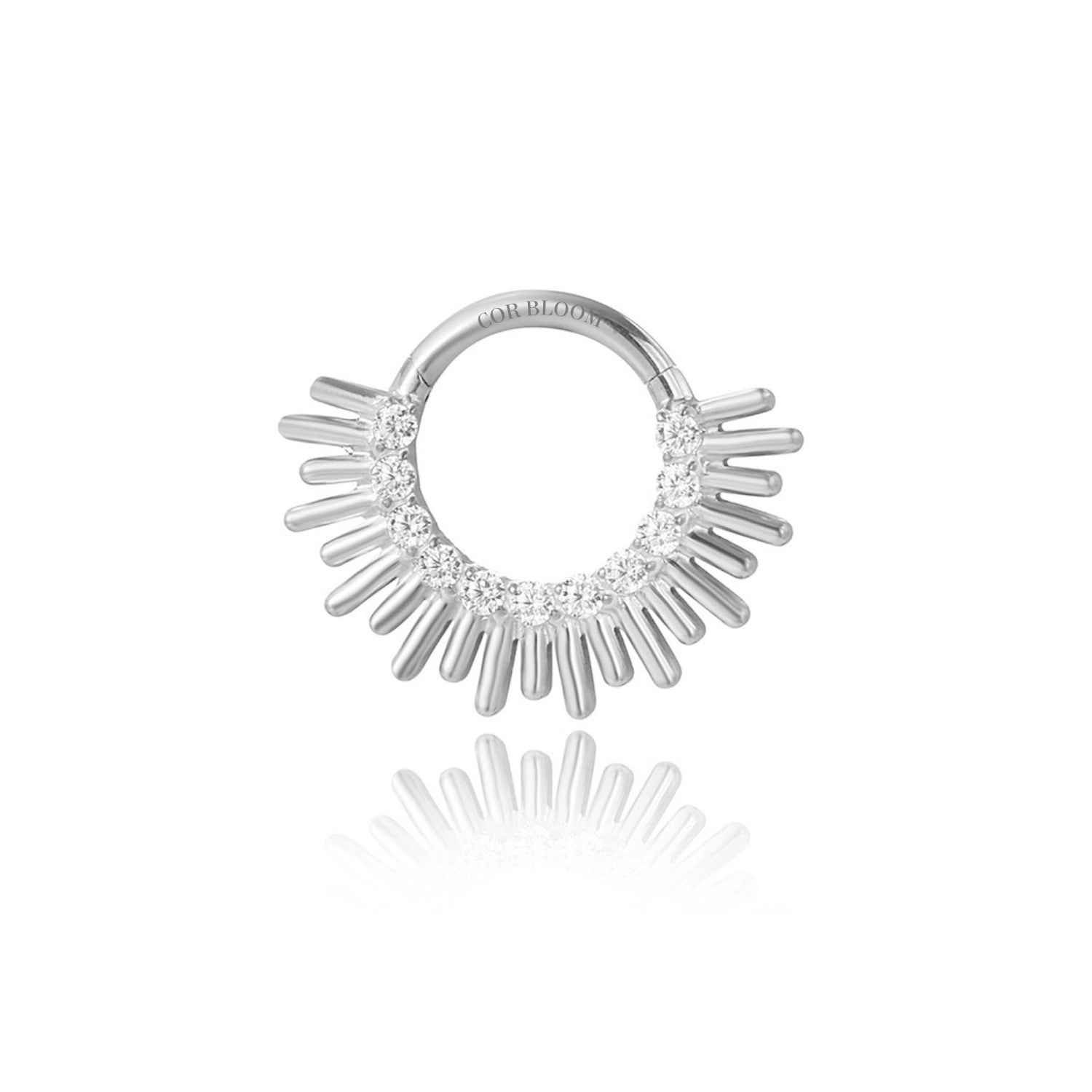 Titanium Cleopatra Septum Clicker | Daith Hoop