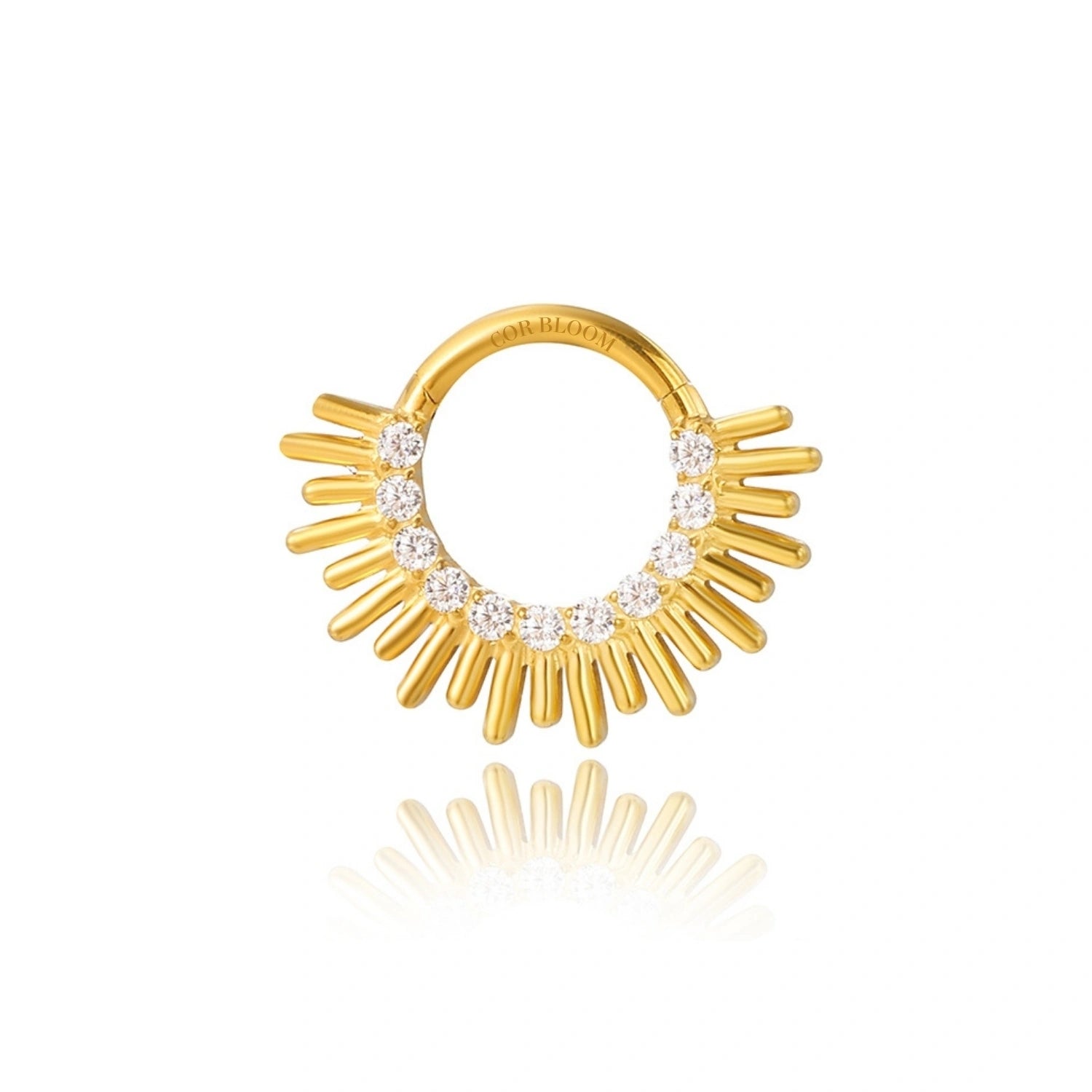 Titanium Cleopatra Septum Clicker | Daith Hoop