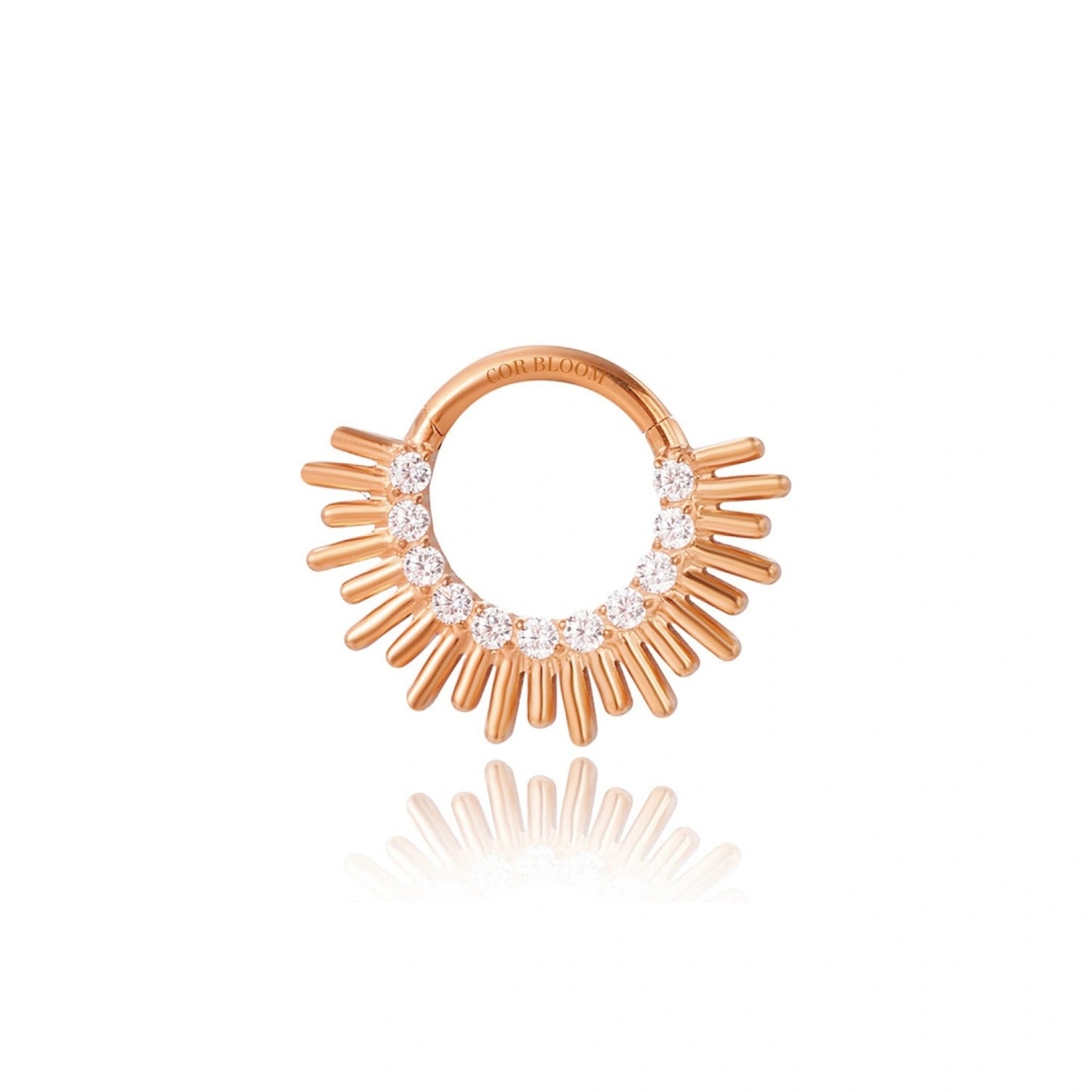 Titanium Cleopatra Septum Clicker | Daith Hoop