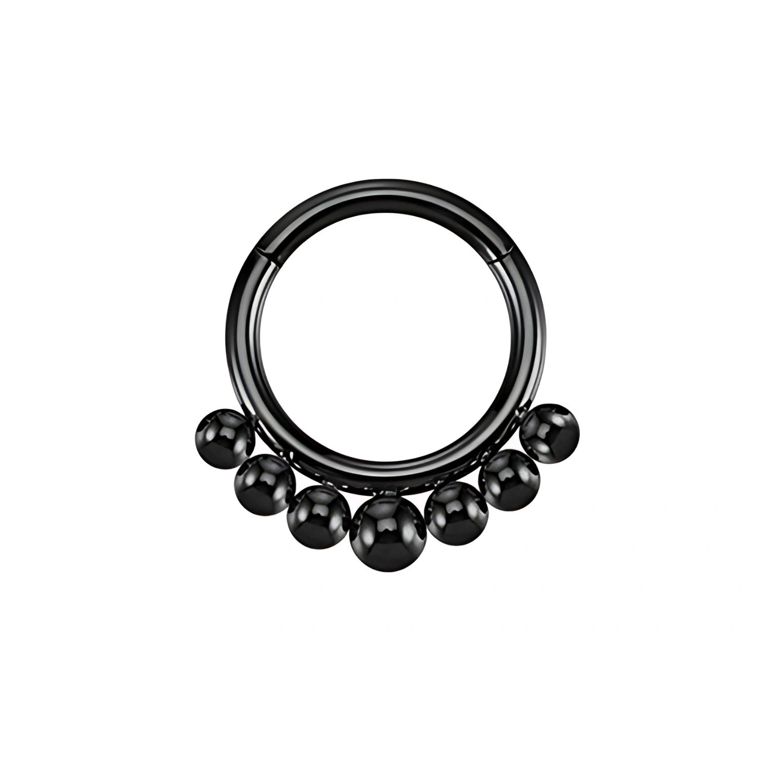 Titanium Era Septum Clicker · Daith Ring