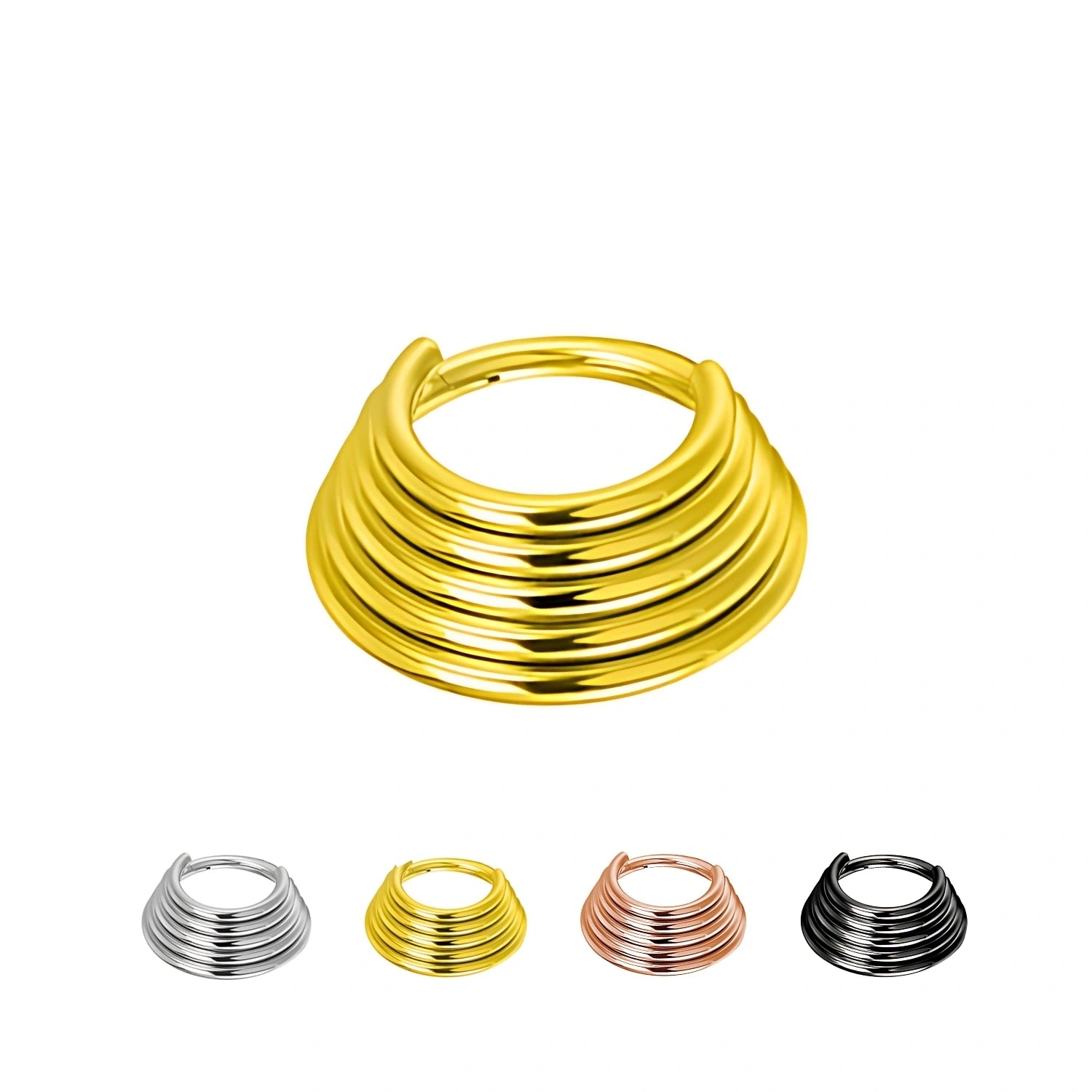 Xena Five-Band Septum Clicker