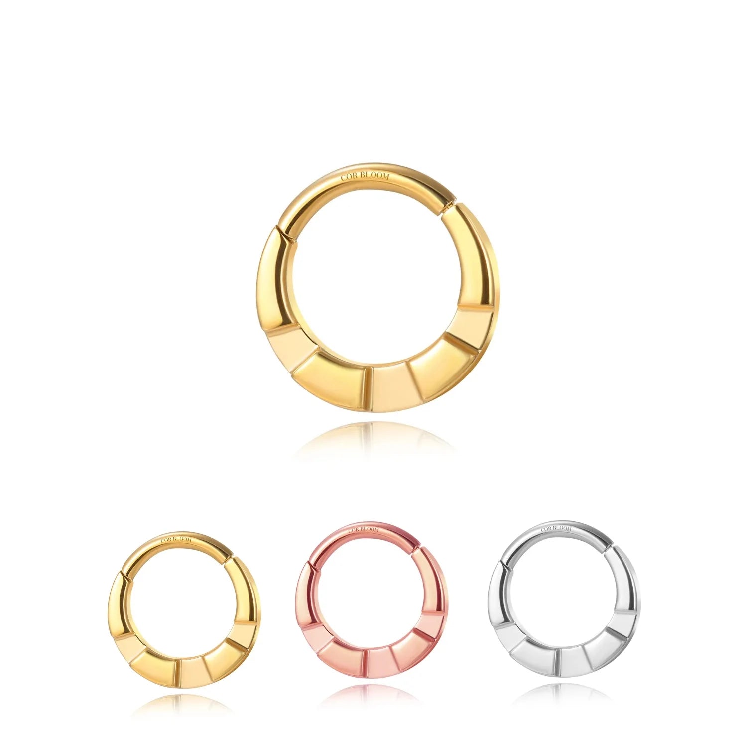 Titanium Graces Clicker | Septum Ring