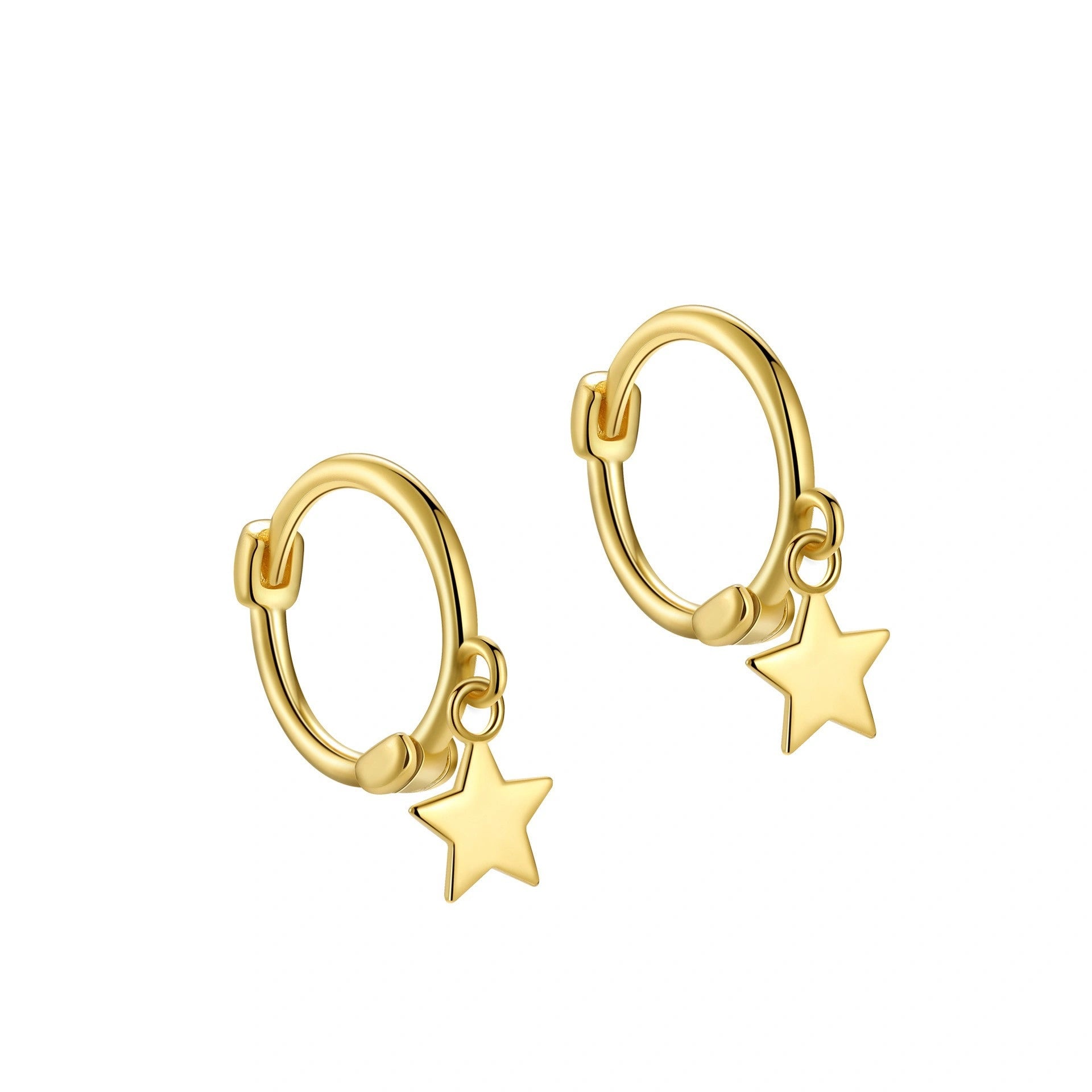 Little Star Huggie Earrings