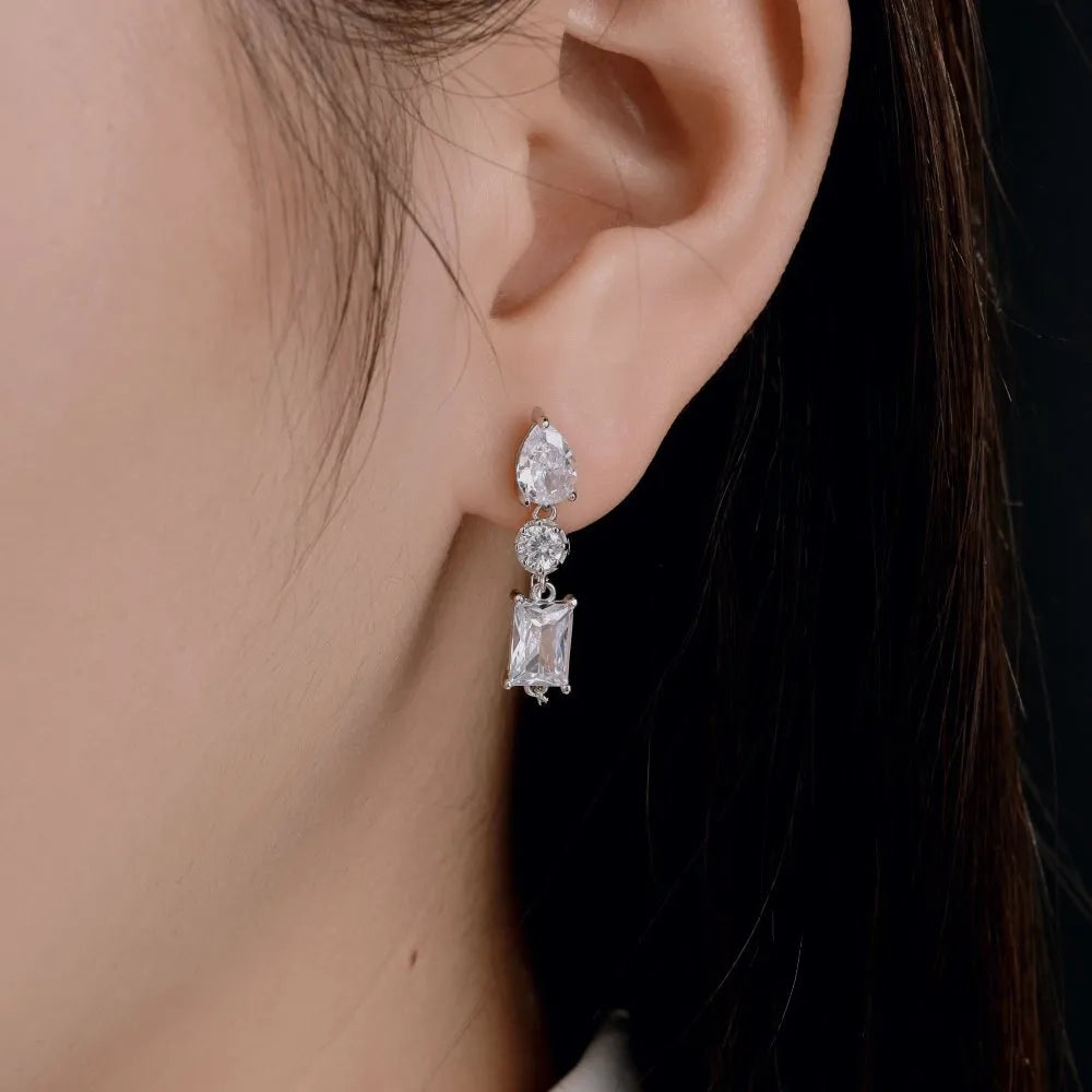 Magic Gemstone Drop Earrings