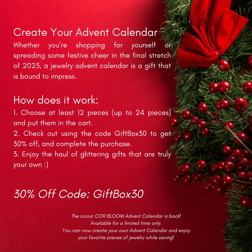 Create your own ADVENT CALENDAR 2023 with 30% off