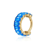Titanium Aquamarine Sugar Clicker | Conch Hoop