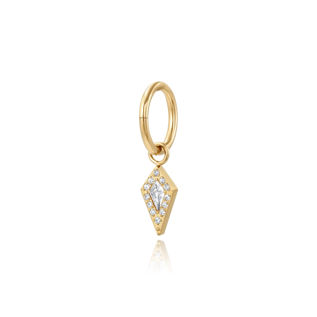 Titanium Achilles Hinged Segment Ring | Cartilage Hoop