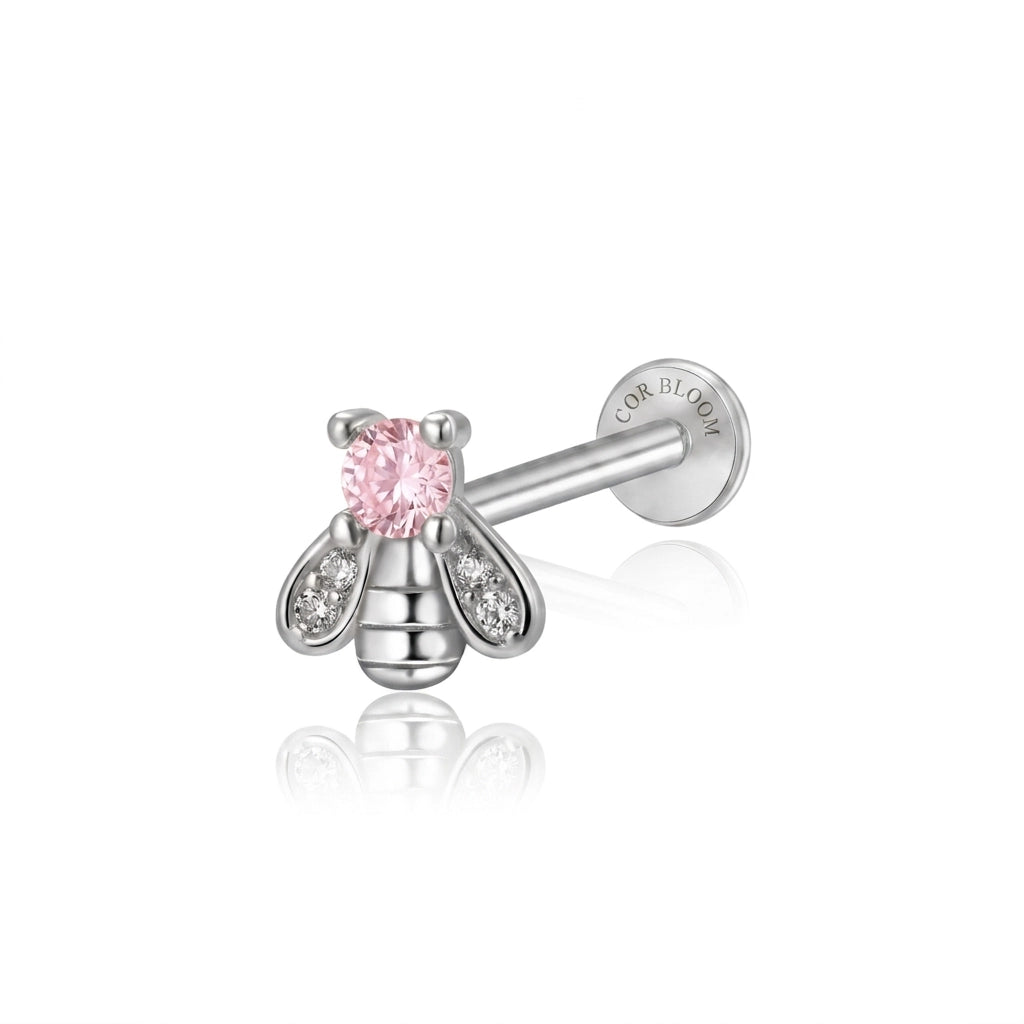 Spring Garden Bee Flat Back Stud – Princess Bee