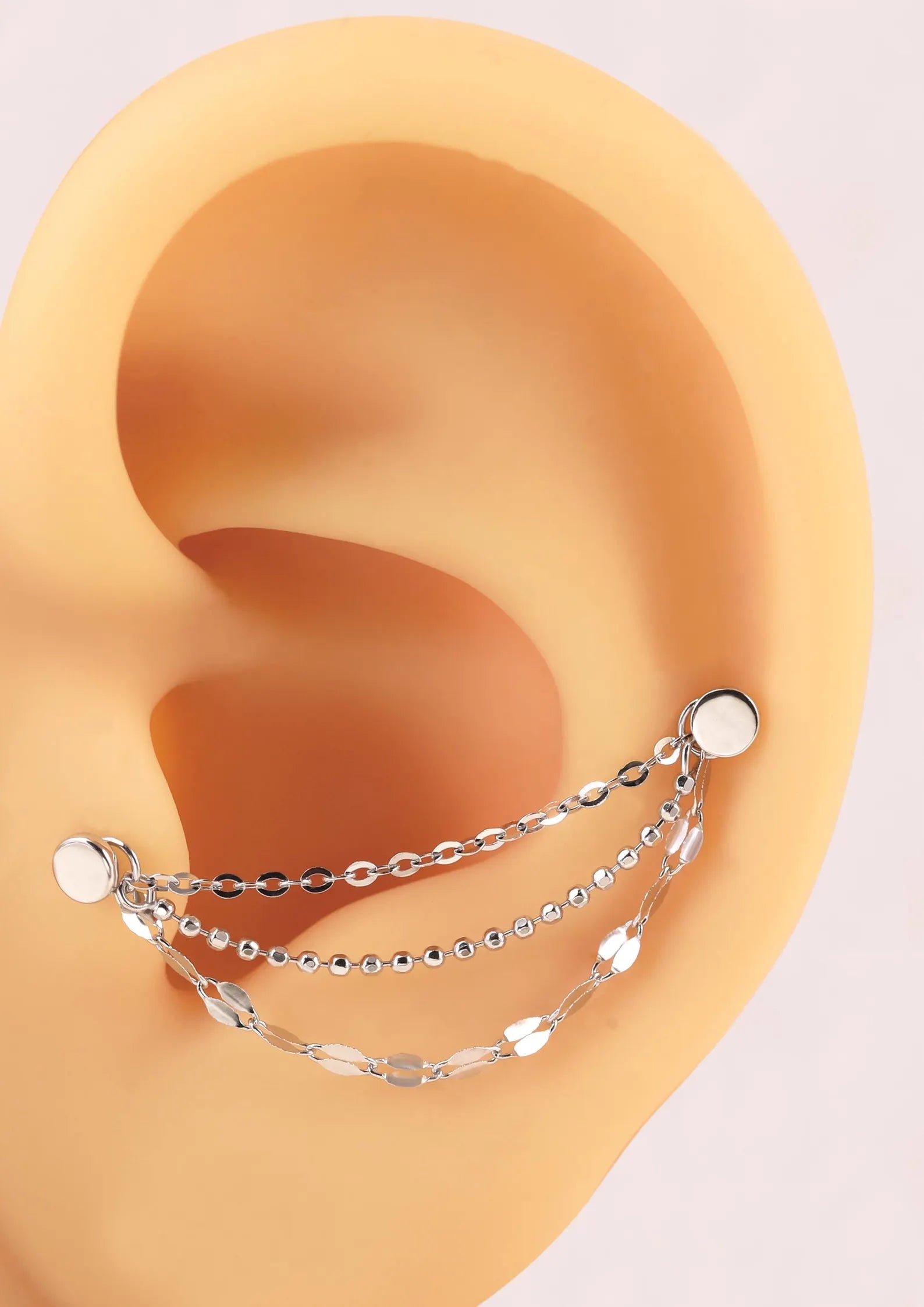 Tilly Trio Chain Attachment •  Helix Dangling Chain