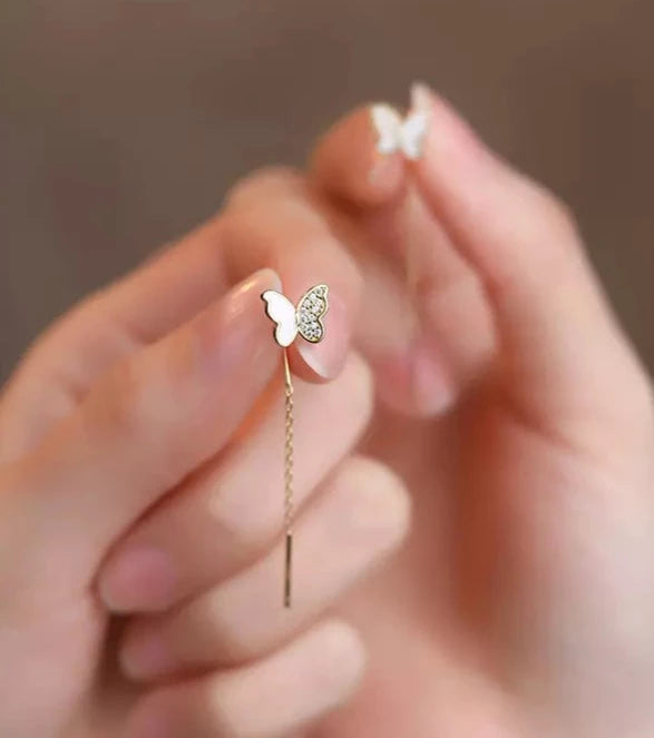 Magic Butterfly Threader Earrings