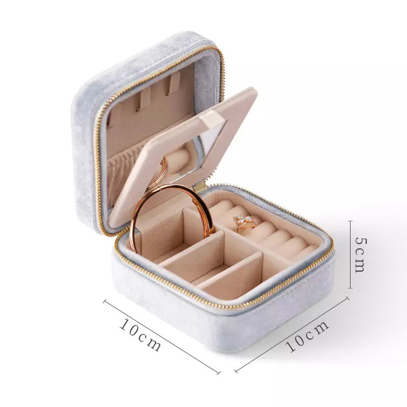 Velvet Jewelry Box